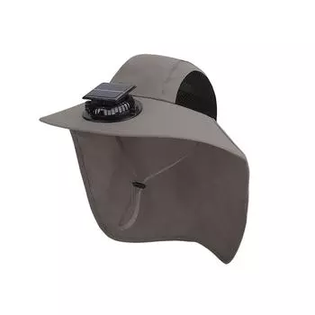 Шляпа от солнца для альпинизма и рыбалки с большим солнечным вентилятором One Size