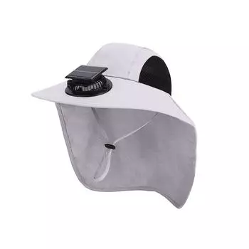 Шляпа от солнца для альпинизма и рыбалки с большим солнечным вентилятором One Size