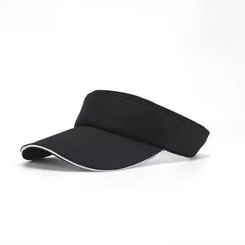 Шляпа от солнца с открытым верхом для отдыха, женская хлопковая шляпа для бега, тенниса, гольфа, унисекс