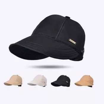 Шляпа от солнца, весенне-летняя рыбацкая шляпа, уличная женская однотонная шляпа-ведро, шляпа-ведро легкие хаки