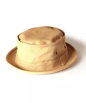 Шляпа Поркпай из денима, холщовая, гикори, большой размер, бежевая [Анаграмма] F[58 см] бежевый