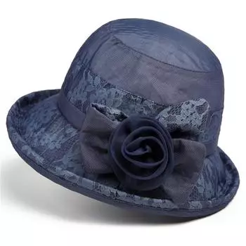 Шляпа рыбака, женская летняя солнцезащитная шляпа, шляпа для матери, тонкая модель, закрывающая лицо, большой карниз, шляпа для пожилых людей среднего возраста M56-58cm фиолетовый