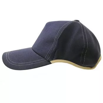 Шляпа с длинными полями, круглая, впитывающая пот, темно-синяя, L XL [Big Watch] CPR-06N Мужская