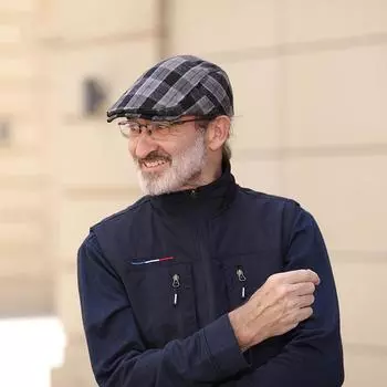 Шляпа с утиным язычком, женская, модная, английская, ретро, шляпа художника, маленькая, вперед, кепка, берет, сын M56-58cm серый