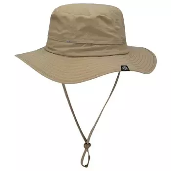 Шляпа Сафари для защиты от УФ-лучей, пота и солнца, быстросохнущая, спортивная шляпа для гор [TaoTech] Мужская, Складная, Защита, Кулиска, Защита, Защита, Сушка, Легкая, бежевый