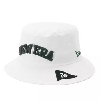 Шляпа-ведро для гольфа ONSPOTZ Custom Made White GOLF STRETCH COTTON WASHING ARCH LOGO [New Era] L/XL