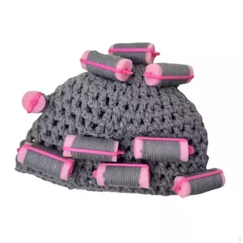 Шляпа-завиток крючком для зимней вечеринки Хэллоуина серый