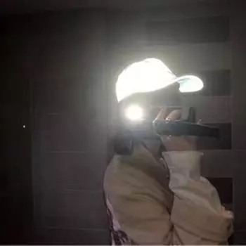 Шляпа женская светоотражающая шляпа-ведро хип-хоп шляпа модная мужская шляпа-тазик кепка-бейсболка козырек пустой цилиндр летняя шляпа M56-58cm