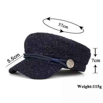 Шляпная промышленность осень-зима новинки Xiaoxiangfeng четырехцветный берет R one size fits all красный