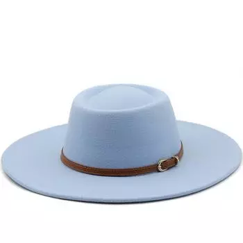 Шляпы для женщин, классическое платье с поясом, формальные женские шляпы, уличные танцовщицы, свиной пирог, шляпы-федоры с круглым верхом и куполом, новое сомбреро, хомбре 56-58CM