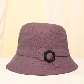 Шляпы для женщин среднего возраста и пожилых людей Весенние и осенние шляпы для отдыха Солнцезащитные козырьки Шляпы для матерей-рыбаков Шляпы для пожилых дам Шляпы для бабушек Тканевые шляпы one size красный