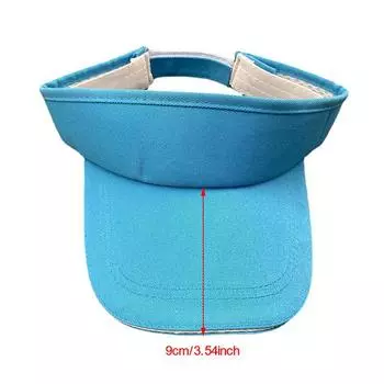 Шляпы от солнца для мужчин и женщин с пустым верхом, бейсболки, солнцезащитные козырьки с защитой от ультрафиолета, для езды на велосипеде, для бега, для спорта, солнцезащитные очки чёрный