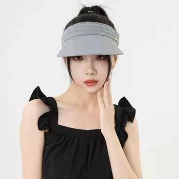 Шляпы от солнца Летние бейсболки Солнцезащитный тканевый козырек Пустой цилиндр Женская кепка Мужские шляпы Спортивные шляпы хаки