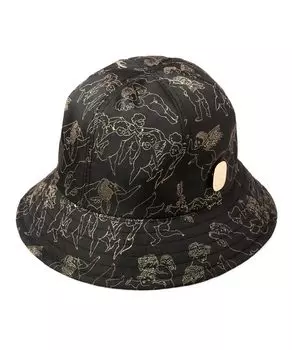 ШЛЯПА С УЗОРОМ ХЕРУВИМА [Кашира] чёрный