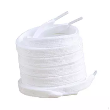 Шнурки для хоккея и фигурного катания, роликовые коньки длиной 305 см белый