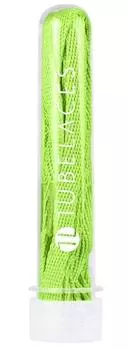 Шнурки для обуви Tubelaces Neon Green 90 см, один размер зелёный