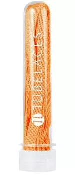 Шнурки для обуви Tubelaces Neon Orange 120 см, универсальный размер