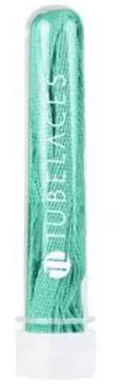 Шнурки для обуви Tubelaces Neon Turquoise 130 см, универсальный размер синий
