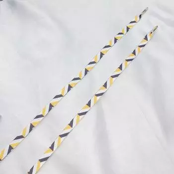 Шнурки Ice Cream для тенниса, плоские градиентные шнурки для кроссовок, радужные высокие спортивные шнурки для женщин и мужчин 100cm