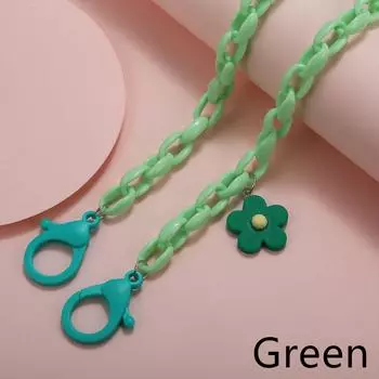 Шнурок для очков Веревка от потери Цветок Акриловый Шнурок для маски Цепочка для очков Артефакт для хранения маски