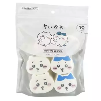 Shobido Chikawa Die-cut Puff Chikawa & Hachiware 682755 Косметическая губка для тональной основы