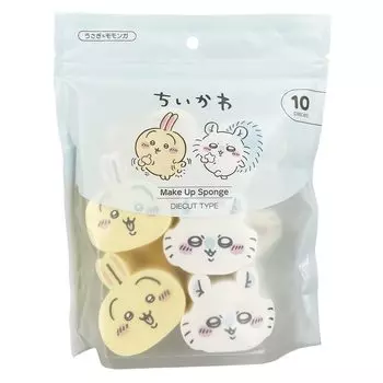 Shobido Chikawa Puff Rabbit Momonga 682762 Косметическая основа-губка Die-cut &