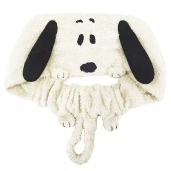 Shobido Snoopy Hair Turban with Pouch 463040 Peanuts Friends Retro Katakana Logo Showa Retro