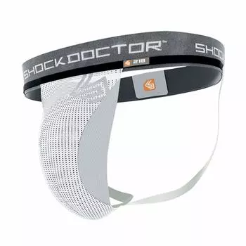 Shock Doctor, используемый Tetsuto Core Supporter CP 218 White L [модель Yamada]