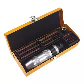 Shock Driver 12PC Impact Driver Impact Driver Leather Craft Tool Set for Turning Screws Knicks Drilling Punch Дюймовый ударный ключ