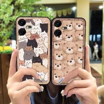 Shockproof Dirt-resistant Phone Case For Tecno Pova Neo3/LH6N Cute Anti-knock Waterproof Anti-dust Soft case Cartoon TPU Tecno Pova Neo3/LH6N