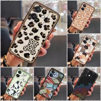Shockproof Soft case Phone Case For OPPO A3X Global/A3Global/A40 4G Global Durable Dirt-resistant Fashion Design Cartoon OPPO A3X Global/A3Global/