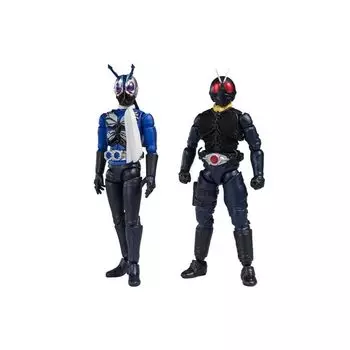 SHODO-O Shin Kamen Rider Kamen Rider No. 0 & Massive Phase Mutant Grasshopper Org