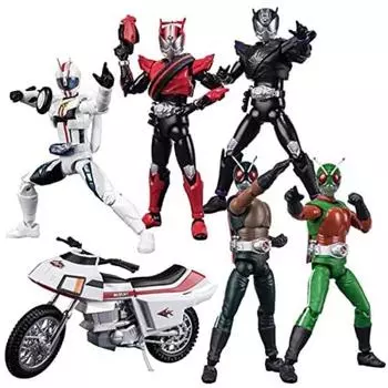 SHODO-X Kamen Rider 15 10 штук КОРОБКА (конфетная игрушка)