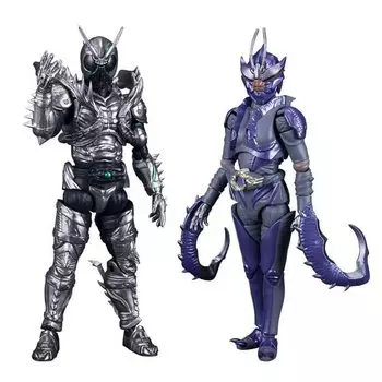 Shodo-XX Kamen Rider SHADOWMOON & Mantis Monster Set Kamen Rider BLACK SUN