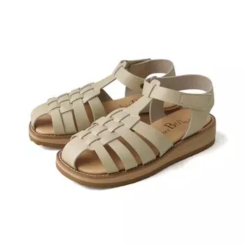 Shoe Kobo Belle Сандалии для легкой ходьбы толстые гуркха сделано в PAINP [Ясашии & Софа] женские, в, подошва, легкие, не вызывающие усталости, платформа, сандалии, слоновая кость