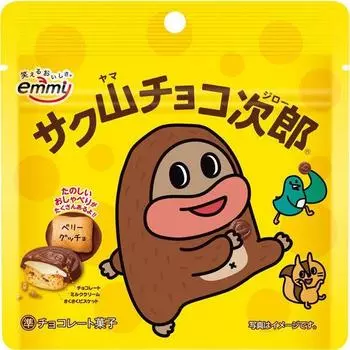 Shoei Delicy Sakuyama Choco Jiro Stand Pouch, 40 г шоколада 1