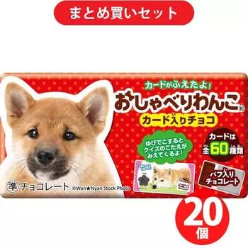 Shoei Delicy Talking Doggie 1 шт x 20 наборов Шоколад 1