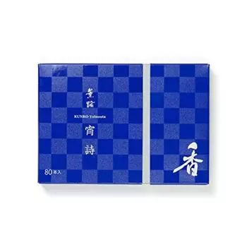 Shoeido Incense Kunji Yoi Poetry Stick Type 80 pieces