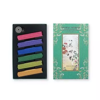 Shoeido Six Kinds of Flower World Stick Incense