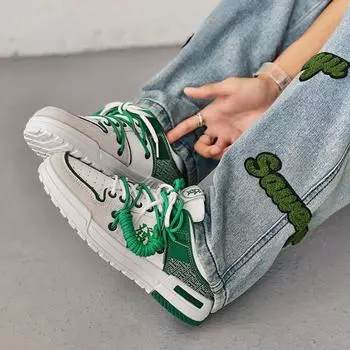 Shoes 2024 New Fashion Summer All-match Sneakers INS Casual Trend Explosive Men s Shoes Thick Sole Designer Men s Shoes 39 белый