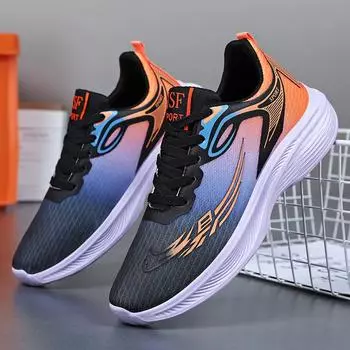Shoes 2025 new summer male and female couples marathon running shoes breathable shock-absorbing sports shoes 40