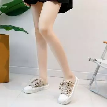 Shoes Flat Slides Comfortable Women s Slippers And Ladies Sandals Novelties Low Price Natural Skin Summer 2024 Original Shoe 35