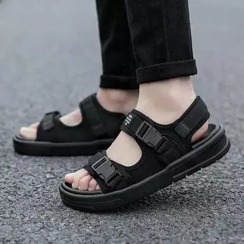 Shoes for Men Non Slip and Waterproof Trend 2024 Man Sandals Outdoor on Offer Summer Stylish Clearance Sale Barefoot New Arrival 39