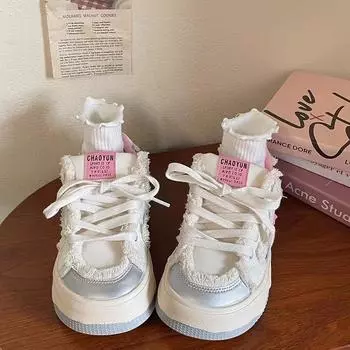 обувь для женщин Новые украшения Цвета Соответствия Модные женские туфли Удобные повседневные плоские кроссовки Zapatos Mujer 35 розовый