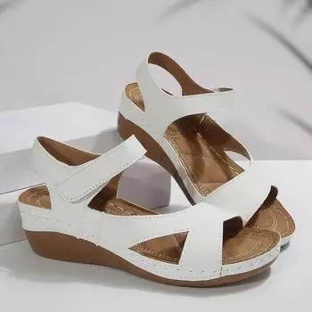 Shoes for Women Open Toe Women s Sandals Plus Size Casual Sandals Women Round Toe Wedges Outdoor Ladies Shoes Zapatos Mujer 36