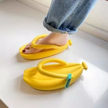 Shoes Green Summer 2024 Flip Flops Slides Soft Wedge Heel Women s Slippers and Ladies Sandals Anime Cartoon Wholesale W Original 36