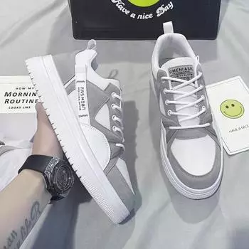 Shoes Men s 2024 Autumn New Breathable Board Shoes Trend Versatile Casual Canvas Shoes Middle School Student Sports Men s Shoes 39