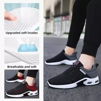 Shoes men s casual shoes summer new men s shoes breathable non-smelly feet running shoes soft sole comfortable men s sports shoes 39