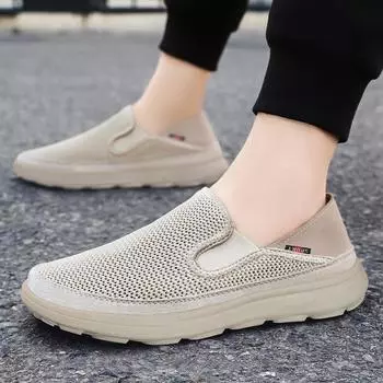 Shoes men s spring new old Beijing cloth shoes men s shoes breathable and non-smelly feet fashionable large size lazy casual shoes 39