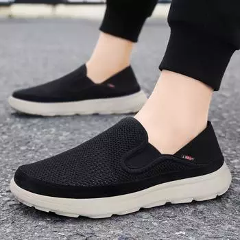 Shoes men s spring new old Beijing cloth shoes men s shoes breathable and non-smelly feet fashionable large size lazy casual shoes 39